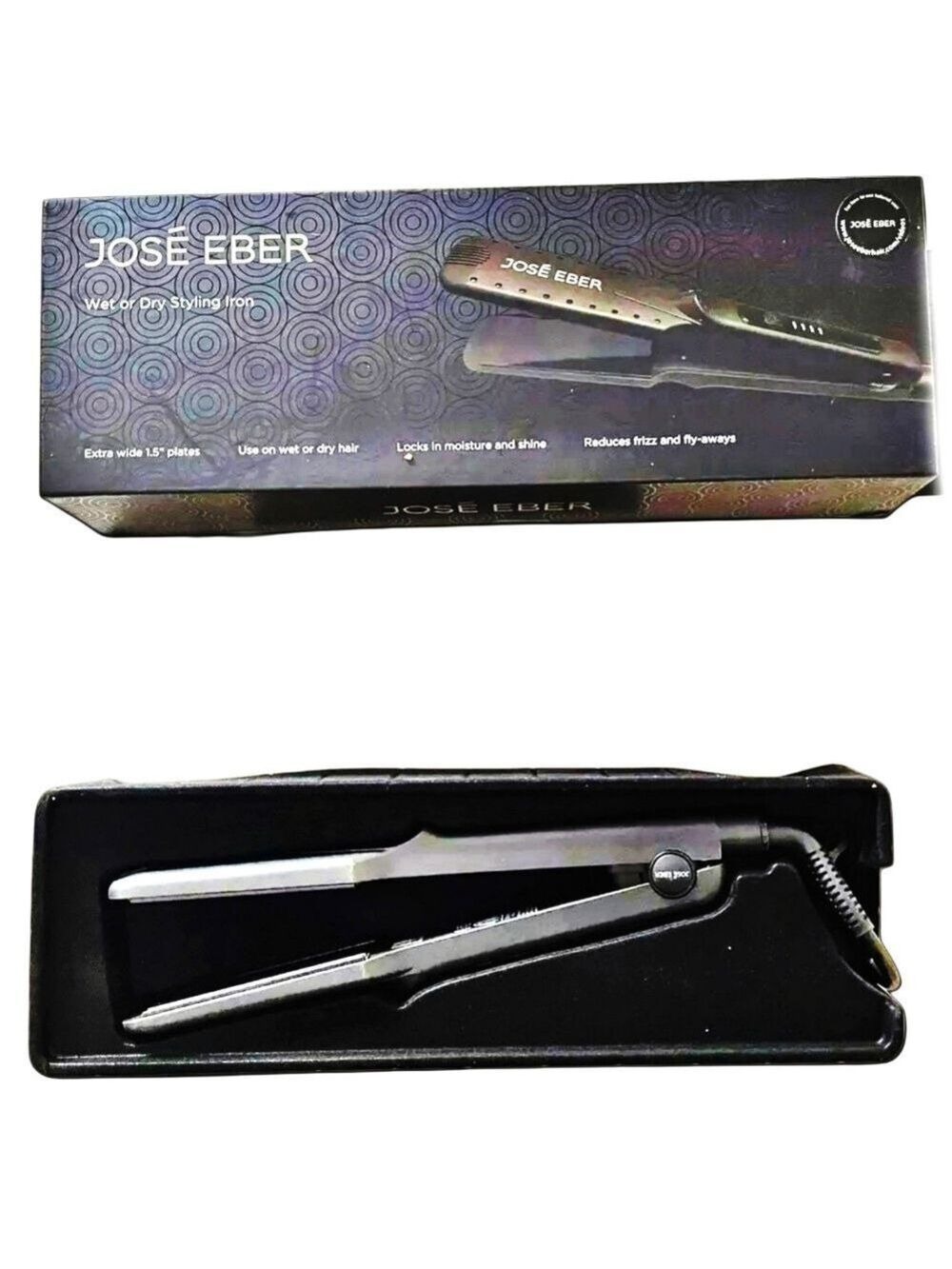 JOSÉ EBER 1.25 INCH WET DRY HYBRID FLAT IRON